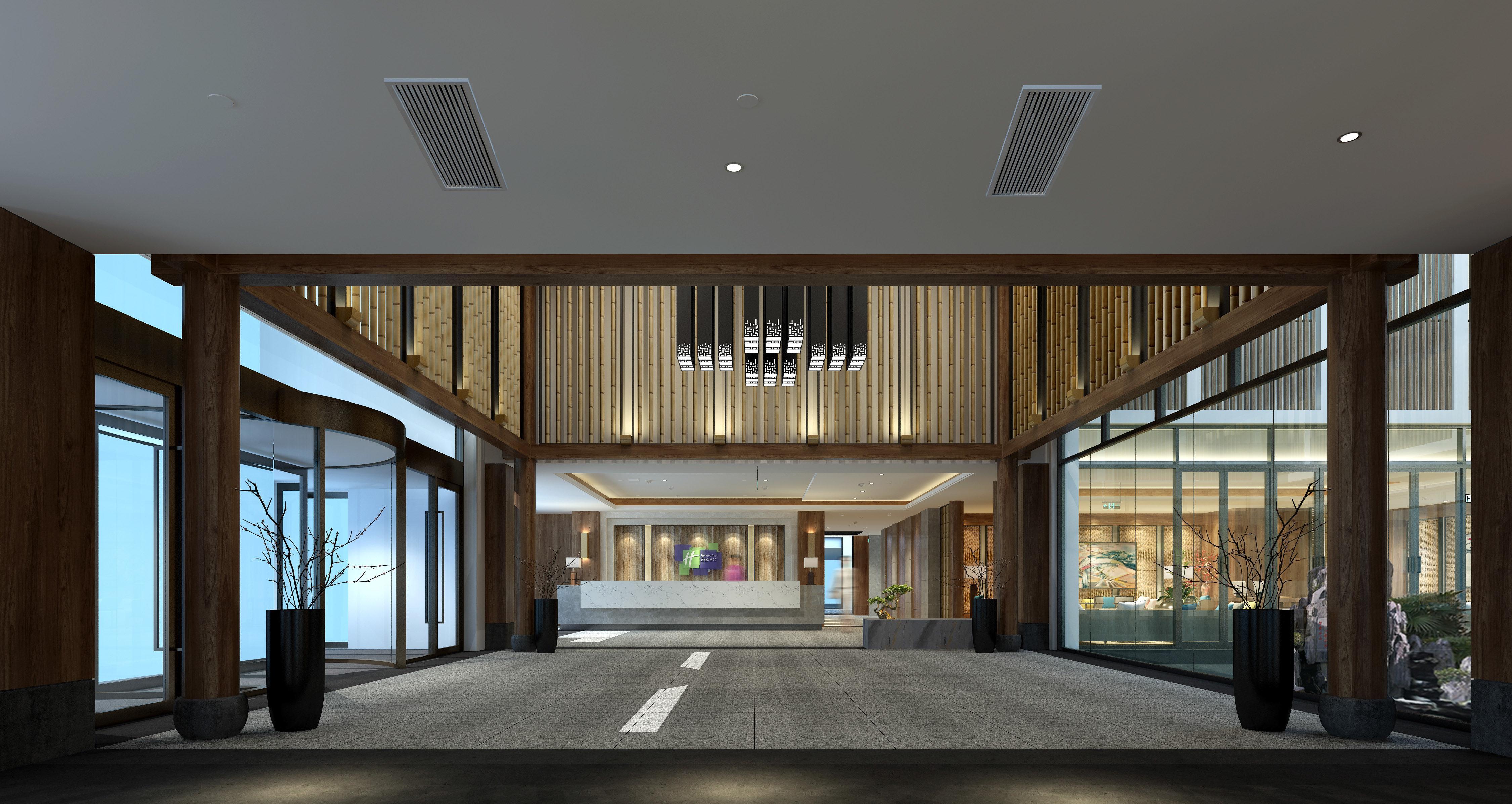 Holiday Inn Express Zhejiang Qianxia Lake By Ihg Qingtian Exterior photo